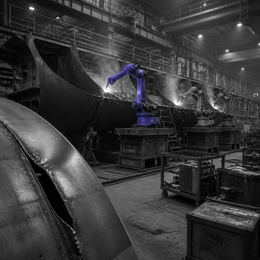 Robots en atelier naval : les chantiers qui investissent soudent 20% plus vite, mais pas sans casse
